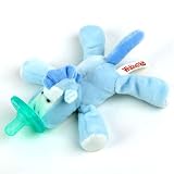 Wubbanub Infant Pacifier ~ Blue Pony