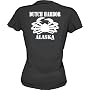 Dutch Harbor Alaska CRAB Logo Women's Babydoll tee Shirt in 6 Colors Small thru XL