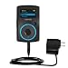 Rapid Wall / AC Charger for the Sandisk Sansa Clip - Gomadic Brand w/ TipExchange Technology