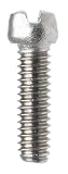 Stainless Steel Machine Screw, Fillister Head, Slotted Drive, #6-32, 3/16" Length (Pack of 100)