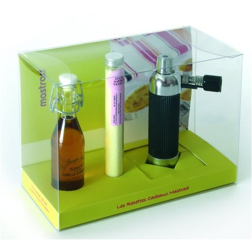 Mastrad - Coffret chalumeau et necessaire a creme brulee
