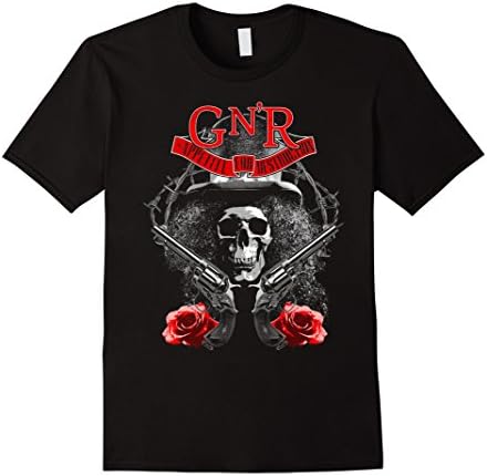 Men's KT Man Guns N' Roses T Shirt Large Black