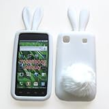 Bunny Skin Case With Furry Tail for Samsung Galaxy S 4G T959V & Vibrant T95 ....