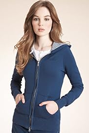 Angel Zip Through Hooded Sweat Top