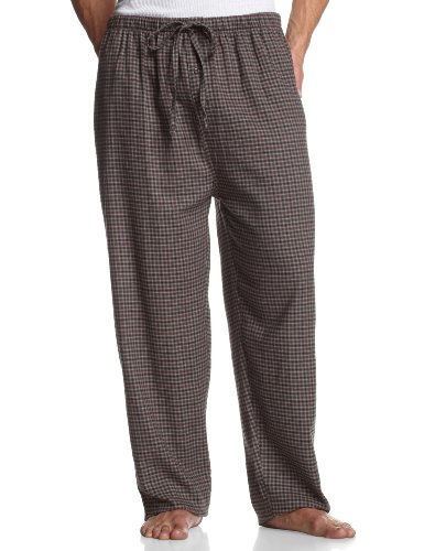 Intimo Men's Flannel Lounge Pant, Grey, Small