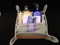 Bath & Body Works Aromatherapy Lavender Vanilla Gift Basket including Body Wash, Body Lotion, Sound Sleep Roll-on, and an Eye Mask