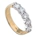 14K White Gold 1 ct. Machine Set Diamond Wedding Band (F-G Color, VS1 Clarity)