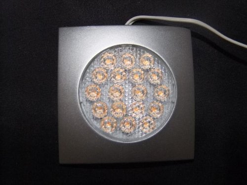 4er Set LED-Möbel-Unterbauleuchte Wood 3 warmweiß 