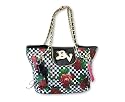 Betseyville by Betsey Johnson Check It Out Sm. Tote Bag - Black