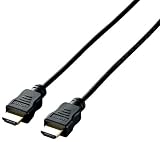 ELECOM HDMI�P�[�u�� �X���� 1.5m �u���b�N DH-HD13AS15BK