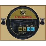 RWS R10 Match .177 Cal, 7 Grains, Wadcutter, Premium Line, 500/Box