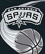San Antonio Spurs 50"x60" Royal Plush Raschel Throw Blanket - Basketball Sports Merchandise