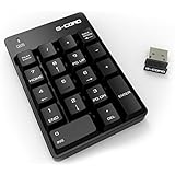 G-Cord&reg; 18 Keys Wireless USB Numeric Keypad for iMac, Macbook, Laptop / Notebook, Desktop / PC Computer Compatible with Windows and OS X System