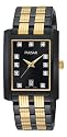 Pulsar Men's Crystal Accented Black Ion Plated Stainless Steel Watch #PXDB21