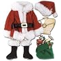 Jolees  Boutique Themed Ornate Stickers, Santa Suit