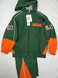 Miami Hurricanes Youth / Kids 2 pc Wind Suit hooded jacket and pants