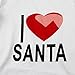 Bebone Baby Girls I love Santa Cotton Outfits