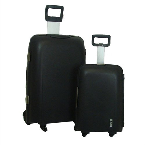 Confidence Hard shell 2Pc Luggage ZU2024 Blk