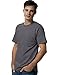 Hanes TAGLESS 6.1 Short Sleeve Tee with Pocket Smoke Gray 2XL