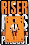 Girl Risers Black Single Set, 1/8-Inch