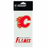 NHL Calgary Flames 4-by-8 Die Cut Decal