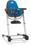 Inglesina Zuma Highchair, Gray/Light Blue