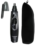 Panasonic ER430K Vacuum Nose/Ear Hair Trimmer, Gray