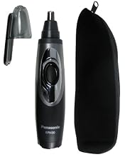 Panasonic ER430K Vacuum Nose/Ear Hair Trimmer, Gray