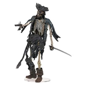 Pirates des Caraibes The curse of the black pearl S1 Cursed pirate - figurine 16 cm env