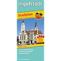 Stadtplan Ingolstadt: Mit Sehensw�rdigkeiten & Stra�enverzeichnis sowie Liniennetzplan, wetterfest, rei�fest, abwischbar, GPS-genau. 1:15000