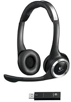 Logitech ClearChat Stereo Kopfhörer mit USB Transmitter schnurlos