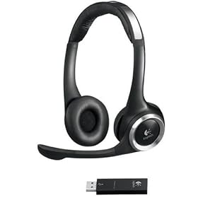 Logitech - ClearChat PC Wireless - Micro-casque sans-fil - Radio - 2.4GHz