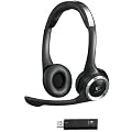 Logitech ClearChat PC kabelloser Stereo Kopfh�rer mit USB Transmitter