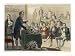 Georges Cuvier Lecturing on Paleontology at the Museum (Sic) D'Histoire Naturelle Par...