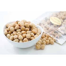 Roasted Turkish Hazelnuts / Filberts (1 Pound Bag) (Unsalted")