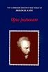 Opus Postumum (The Cambridge Edition of the Works of Immanuel Kant in Translation)