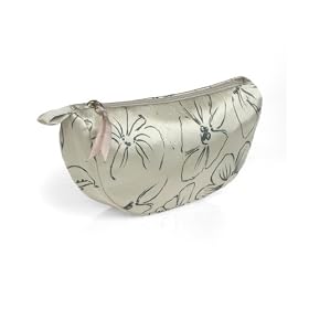 Satin Burgundy Cosmetic Bag-Watermelon Shape Over the Moon Cosmetic Bag [Watermelon Shape ...