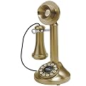 Crosley 1920's Candlestick Phone  Brushed Brass