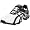 White/Black/Silver
