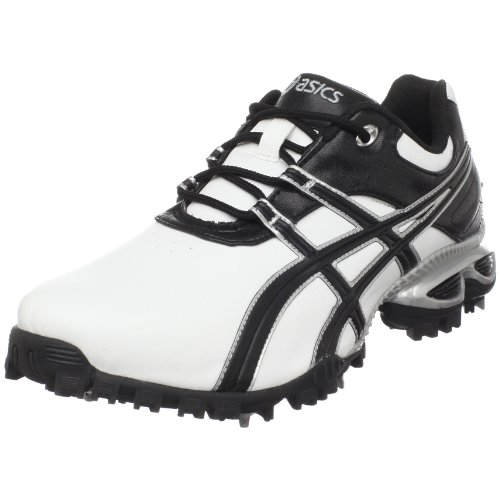 ASICS Men's GEL-Linksmaster Golf Shoe,White/Black/Silver,8.5 M