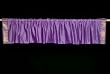 Lavender Sari Rod Pocket / Pole Top Valance - Pair