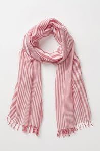 Women's Cotton Modal Stripe Scarf