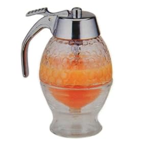 Buy Glass Honey and Syrup Dispenser by chefgadget