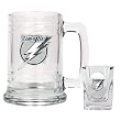 Tampa Bay Lightning NHL Boilermaker Set - Primary Logo by Great American Products