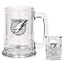 Tampa Bay Lightning NHL Boilermaker Set - Primary Logo by Great American Products