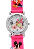 TimerMall OEM - Montre Enfants - Quartz - Caoutchouc - Disney Cartoonickey etinnie rose dessin??e Strap