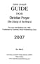 Saint Joseph Guide for Christian Prayer: The Liturgy of the Hours