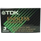 TDK EC3M Endless Loop Cassette Tape (3 min)