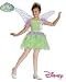 Disney Tinker Bell (Tinkerbell) Deluxe Child Halloween Costume Size 4-6x (B401)