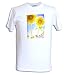 【Dream Art】パステル画家　辻　友紀子／画≪ひまわりウェディング≫Ｔシャツ サイズ160